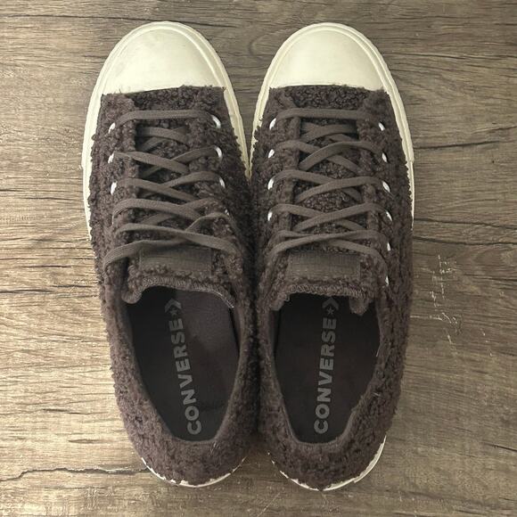 Converse Chuck Taylor All-Star Sherpa Platform Ox Women’s Shoes Size 9 Purple - Picture 7 of 8